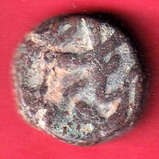 mughals Muhammad Shah elichpur Mint one paisa copper coin - FC6701
