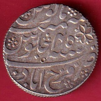 BENGAL PRESIDENCY INO SHAH ALAM II FARRUKHABAD MINT ONE RUPEE SILVER COIN – FC6771