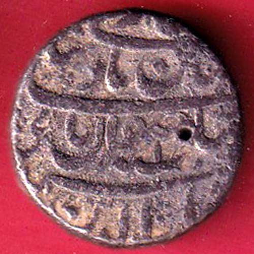 mughals shahjahan surat mint one rupee silver coin– FC6940 - Image 2