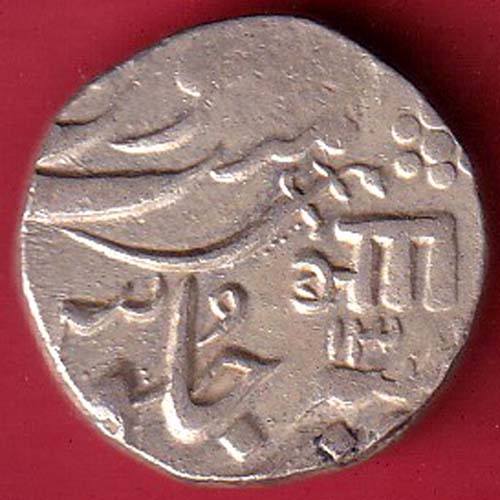 Baroda State Aanand rao Gaykwad one rupee silver coin– FC6934
