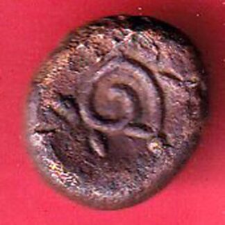 south india copper coin  –f8512