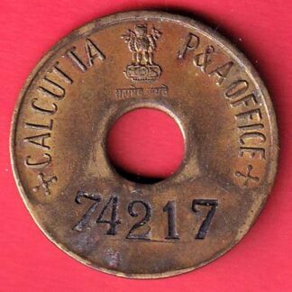 bank TOKEN: 74217 CALCUTTA P&A OFFICE TOKEN– f8586