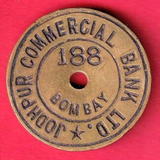 bank token: jodhpur commercial bank ltd.bombay 188 – FC6894