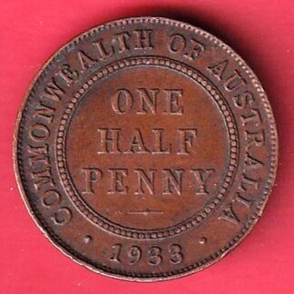 Australia ½ Penny - George V 1933 – FC7049
