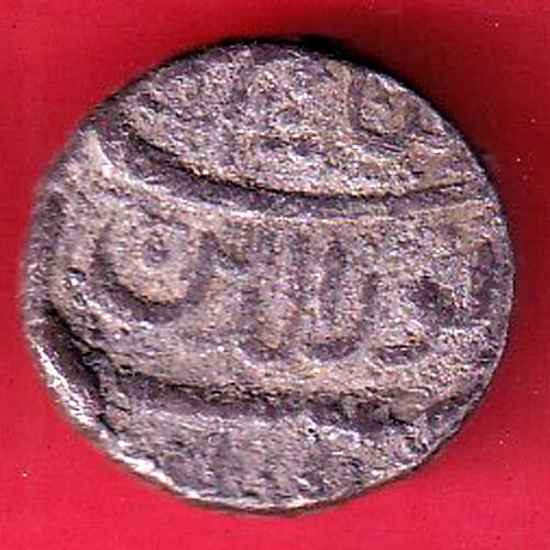 Mughals Jahangir As Salim Ahmedabad Mint One Rupee silver coin – FC7135