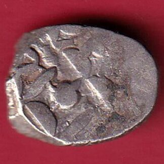 ANCIENT INDIA VARAH MIHIR RAJA BHOJ RARE SILVER COIN–f8726