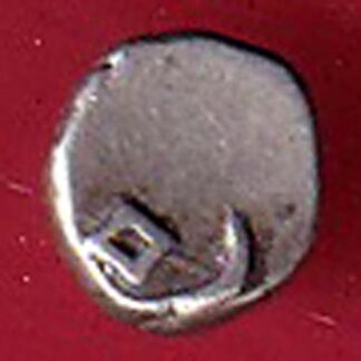 TRAVANCORE STATE RAJARAM VERMA IV SILVER CHUKRAM COIN – f8623