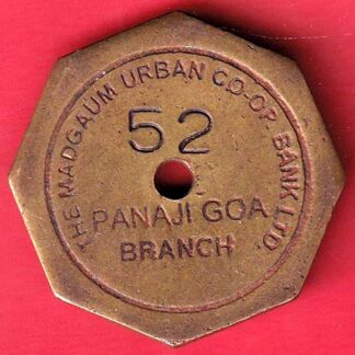 Bank token : The Madgaum urban co. op bank ltd Panaji Goa Branch– f8688
