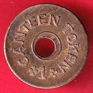 CANTEEN TOKEN – D.C.C. SIKA CANTEEN TOKEN- FC7200