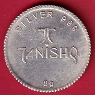 Silver token ; Tanishq silver 999 hp invent w : 7.95 – FC7244