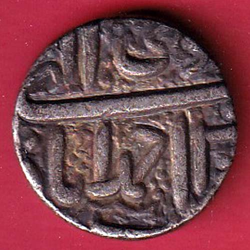 Mughals Akbar Ahmedabad Mint bahaman Month One rupee beautiful silver coin:- FC7328 - Image 2