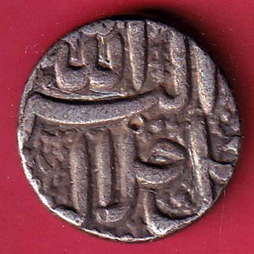 Mughals Akbar Ahmedabad Mint bahaman Month One rupee beautiful silver coin:- FC7328