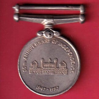 MEDAL:- 50TH ANNIVERSARY OF INDEPENDENCE 1947-1997 RARE MEDAL – FC7357