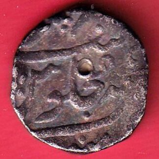 mughals alamgir mumbai mint one rupee silver coin  – FC7454