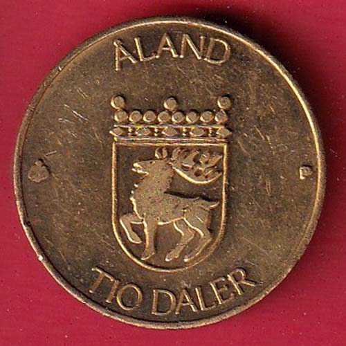 Finland 10 Markkaa Aland 1991 tio deler tio mark-F8769 - Image 2