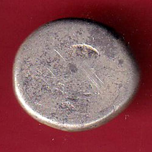 ANCIENT INDIA MAURYAN PERIOD ANIMAL STANDING MAGADH DYNASTY SILVER PUNCHMARK– F8864 - Image 2