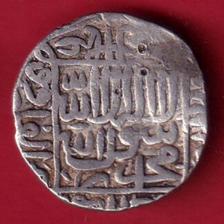 Delhi sultan suri dynasty islam shah suri One tanka silver coin- F8870