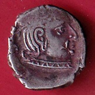 ANCIENT INDIA KSHATRAP DYNASTY KINGS PORTRAIT RARE SILVER Beautiful Coin– FC7754