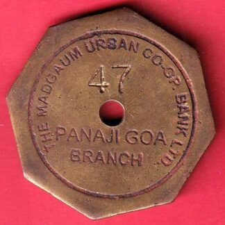 bank token : the madgaum urban co-op.bank LTD panji goa branch:-FC7510