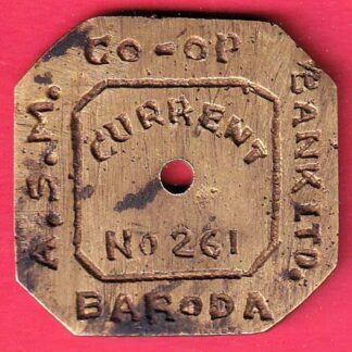 Bank token : A.S.M. Baroda Co – op current bank ltd.:-FC7506
