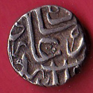 MUGHALS MOHD. AKBAR HALF MAHMUDI SILVER COIN   – FC7557