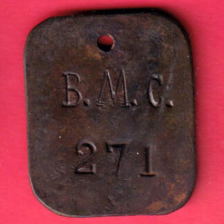 token: B.M.C 271- FC7603