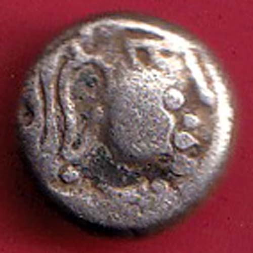 Ancient India Vallabhi Dynasty Kings Poratrait silver coin –FC7619