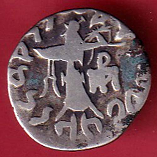 Indo-Greek Kingdom Apollodotus II 1 Drachma SILVER coin – FC7817 - Image 2