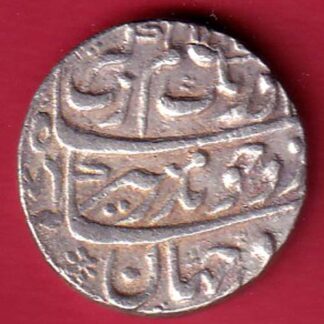 mughals aurangzeb surat mint one rupee silver coin   – FC7823