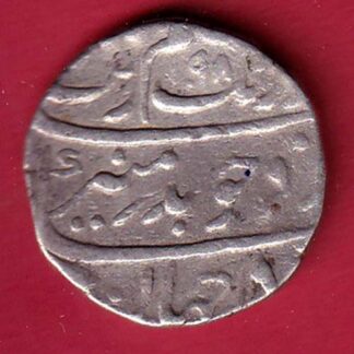 mughals surat mint aurangzeb one rupee silver coin  :- FC8143