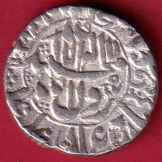 mughals shahjahan surat mint one rupee silver coin  –FC8138