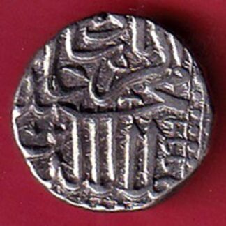 MUGHALS MOHD. AKBAR MAHMUDI SILVER COIN- f9013