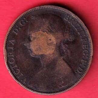 Victoria 1889 Penny -F9031