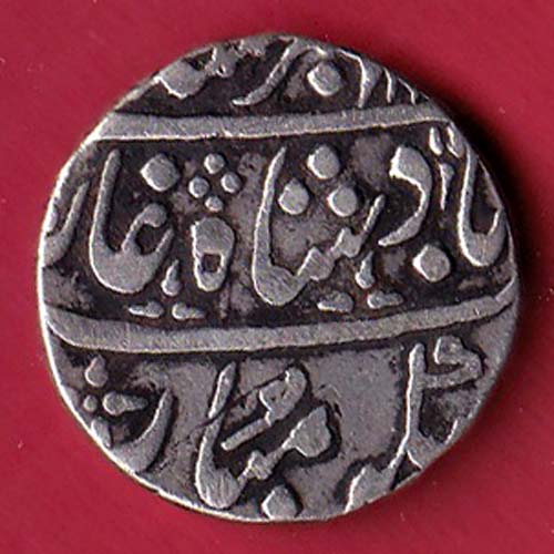 BOMBAY PRESIDENCY INO AKBARSHAH AHMEDABAD MINT ONE RUPEE SILVER COIN-F9045