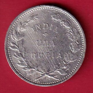 Portuguese India Uma rupee 1912 BEAUTIFUL SILVER COIN-F9048
