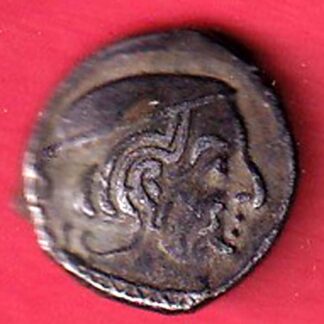 Ancient Western Kshatrap brockage Lakhi silver coin – FC7869