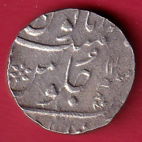 BOMBAY PRESIDENCY AH 1121 ry 12 INO AKBARSHAH ONE RUPEE SILVER COIN – FC7874
