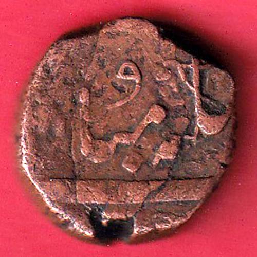 baroda state khande rao double paisa copepr coin - FC7903