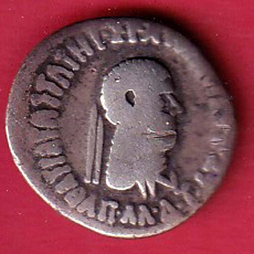 Indo-Greek Kingdom Apollodotus II 1 Drachma SILVER coin- FC7977