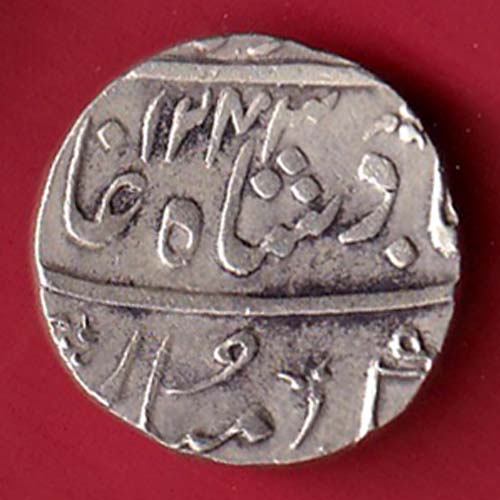 BOMBAY PRESIDENCY AH 1243 INO AKBARSHAH ONE RUPEE SILVER COIN – FC8011