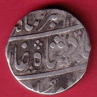 MARATHA CONF ANKUSHI MARK “DOUBLE FLAG” AHEMEDABAD MINT ONE RUPEE SILVER COIN - FC8026