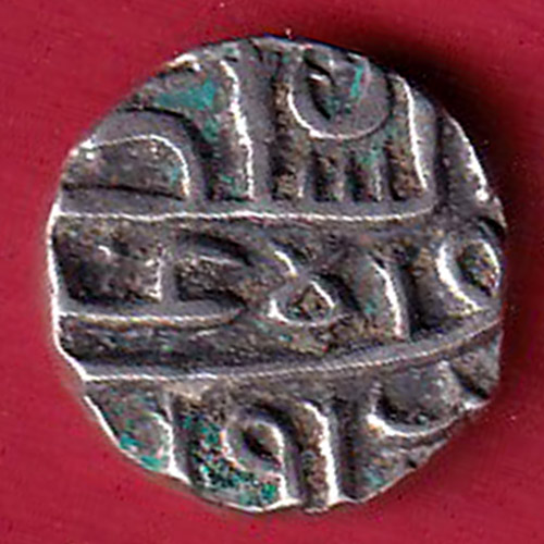 GUJARAT SULTAN MAHMUD SHAH Quarter TANKA SILVER COIN– FC8047 - Image 2