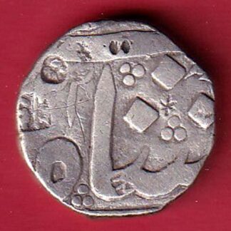 HYDERABAD STATE SWORD MARK RY11 AD1762 NIZAM ALI KHAN AURANGABAD MINT ONE RUPEE SILVER COIN  –f9162