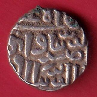 Gujrat Sultan Mahmud I half Tanka silver coin–f9191