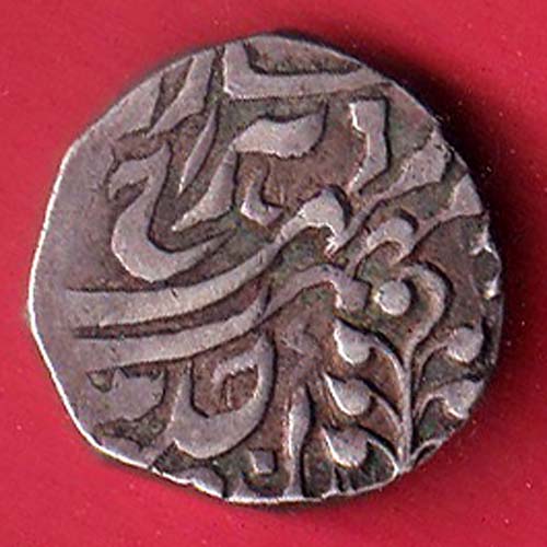 KISHANGAARH INO.QUEEN VICTORIA SARDOOL SINGH KISHANGHAR MINT 1880AD ONE RUPEE SILVER COIN –F9202 - Image 2