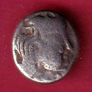 Ancient India Vallabhi Dynasty Kings Poratrait silver coin–f9223