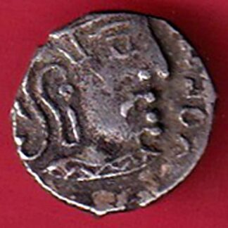 ANCIENT INDIA GUPTA DYNASTY KUMAR GUPTA KINGS PORTRAIT SILVER BEUTIFUL COIN- FC8174