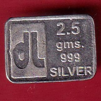 silver bar: Weight – 2.49 gm: dalsukh laxmichand - FC8178