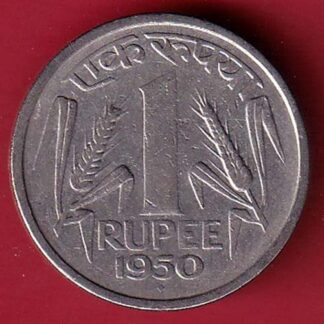 Government of India 1950 half rupee coin– FC8188
