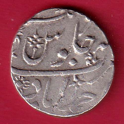 BOMBAY PRESIDENCY INO AKBARSHAH AHMEDABAD MINT ONE RUPEE SILVER COIN –FC8252